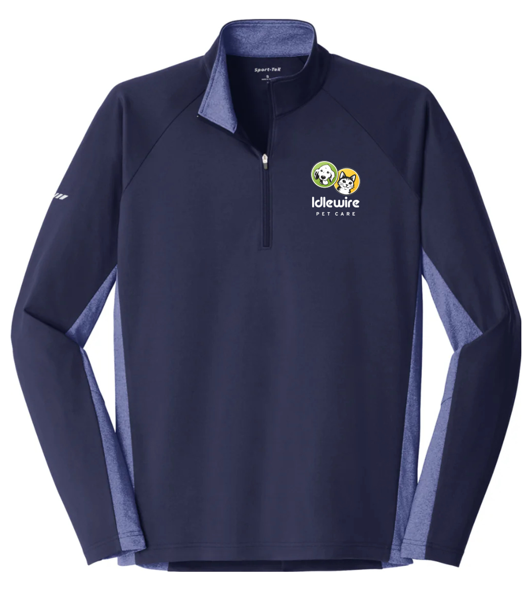 Sport-Tek Sport-Wick Stretch Contrast 1/2-Zip Pullover